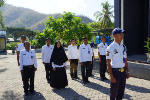 Upacara Bendera Memperingati Hari Pahlawan Tahun 2019 di BNNK Sumbawa Barat