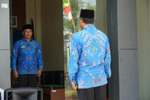 Upacara Bendera Memperingati Hari Pahlawan Tahun 2019 di BNNK Sumbawa Barat