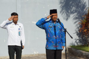 Upacara Bendera Memperingati Hari Pahlawan Tahun 2019 di BNNK Sumbawa Barat