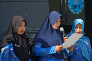Upacara Bendera Memperingati Hari Pahlawan Tahun 2019 di BNNK Sumbawa Barat