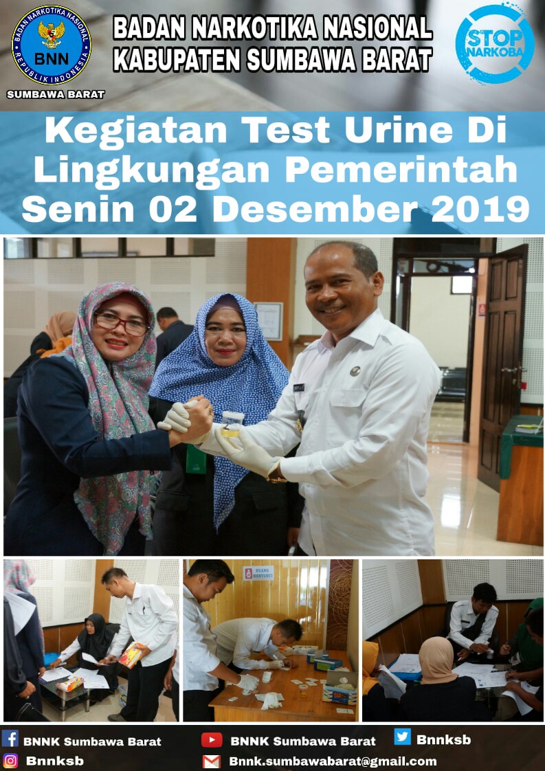 Pegawai Pengadilan Agama Kab. Sumbawa Barat di Tes Urine Pegawai Pengadilan Agama Kab. Sumbawa Barat di Tes Urine
