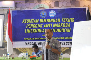 Penggiat Anti Narkoba Mendapatkan Bimbingan Teknis Dari BNNK Sumbawa Barat